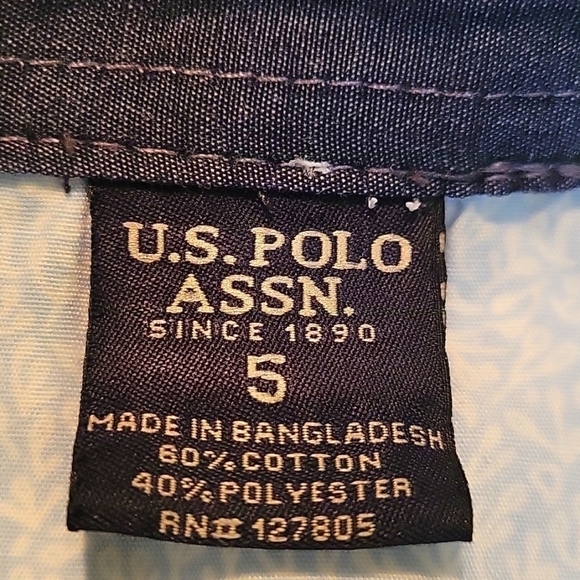 U.S. POLO ASSN Boy's Dress Shirt., Sz 5 - Picture 2 of 5